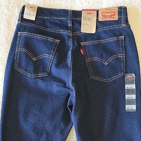 Levi's Denim - Levi's Dark Blue Women's Bootcut Jeans
